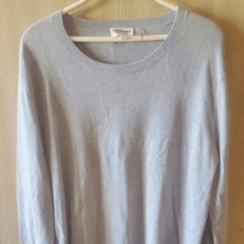 Repeat Easy Knit Cardigan 40M Gray Top